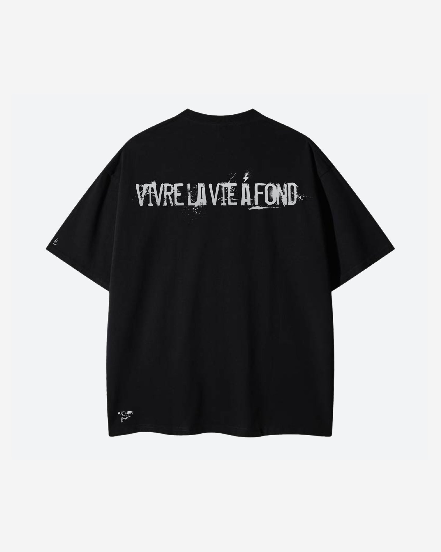 "VIVRE LA VIE À FOND" (Noir)
