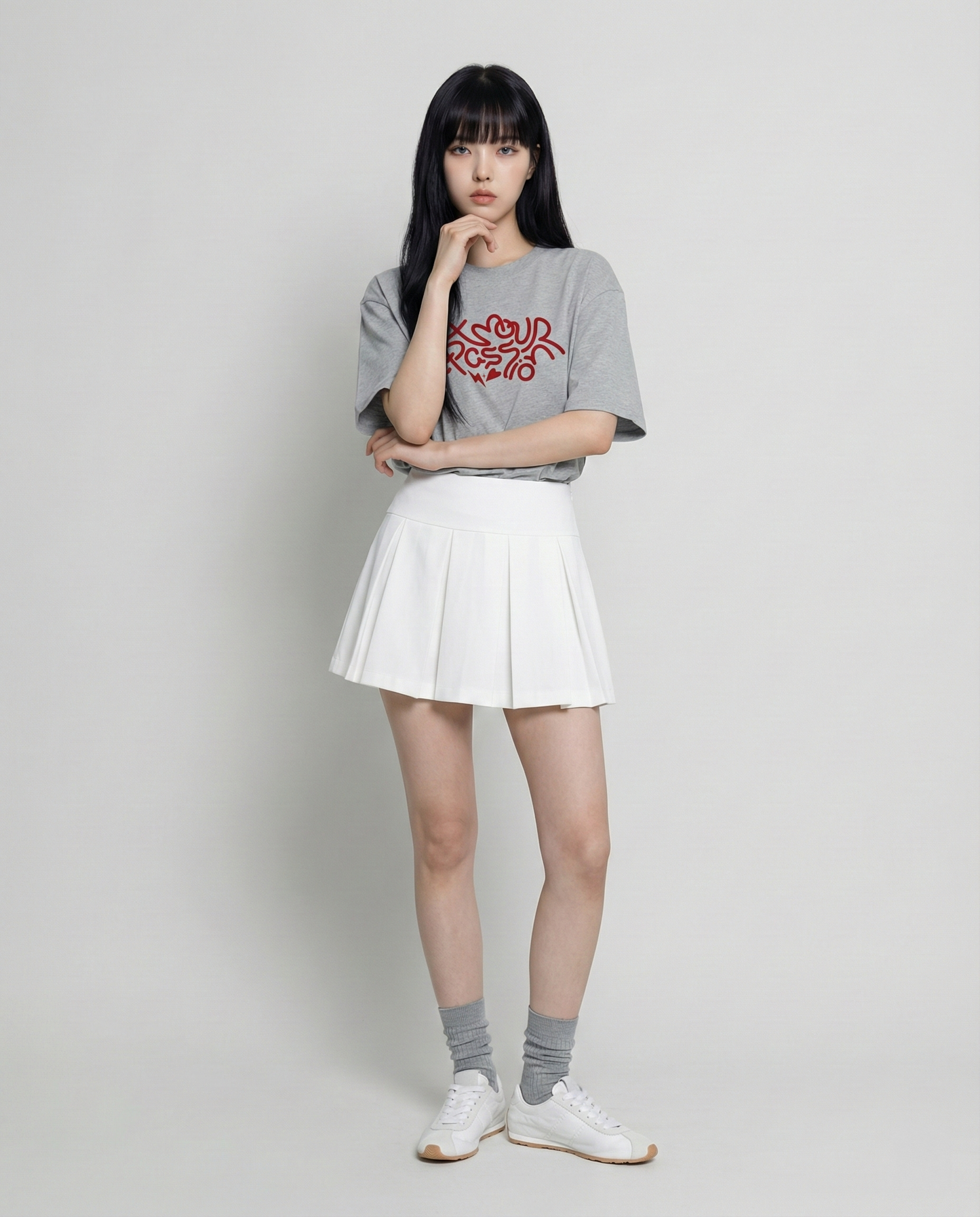 Amour et Passion (gris chiné)